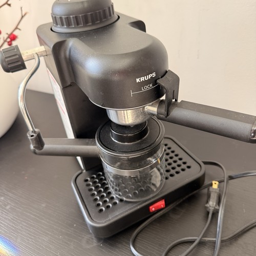 Krups black espresso - black,