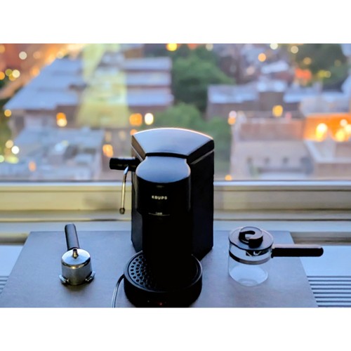 Compact espresso machine krups - machine,