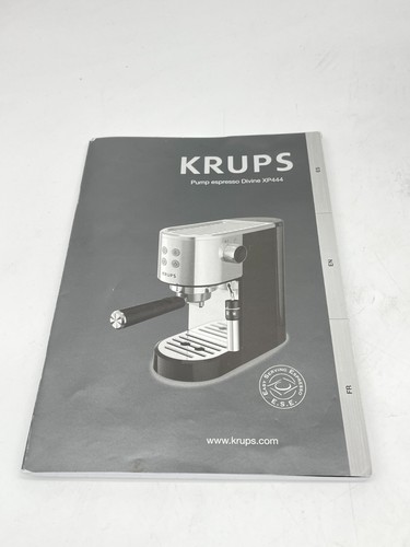 Krups stainless steel espresso - krups,